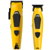 Combo JRL Diamante DI 2025 Clipper + Trimmer Amarillo Profesional