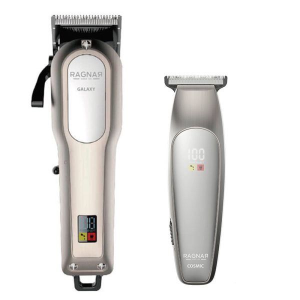 Combo Ragnar Galaxy Clipper + Cosmic Trimmer Plata Profesional