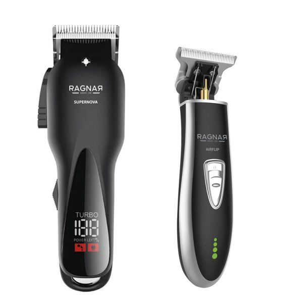 Combo Ragnar Supernova Clipper + Airflip Trimmer Profesional