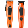 Combo JRL Diamante DI 2025 Clipper + Trimmer Naranja Profesional