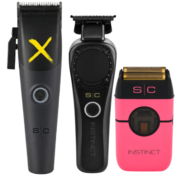 StyleCraft Instinct X Combo + Instinct Metal Shaver Pink