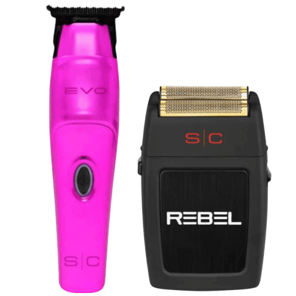 Kit StyleCraft EVO Trimmer + Rebel Shaver Profesional