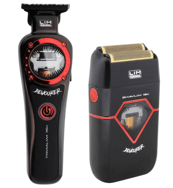 LIM Hair Devourer Trimmer + Shavlim 15K Shaver Profesional
